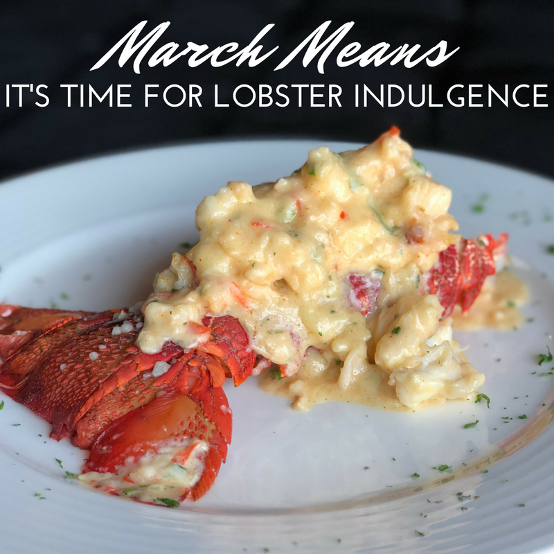 Lobster Indulgence, March 2018 Offer